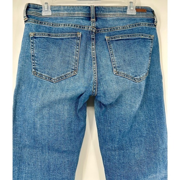 Anthropologie Pilcro and the letterpress slim straight jeans size 27 raw hem - Picture 6 of 9